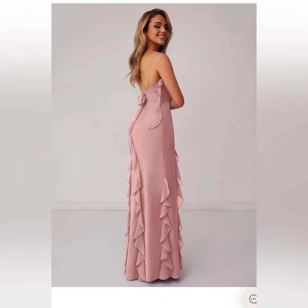Prom Ruffle Dress - Picture 3 of 5